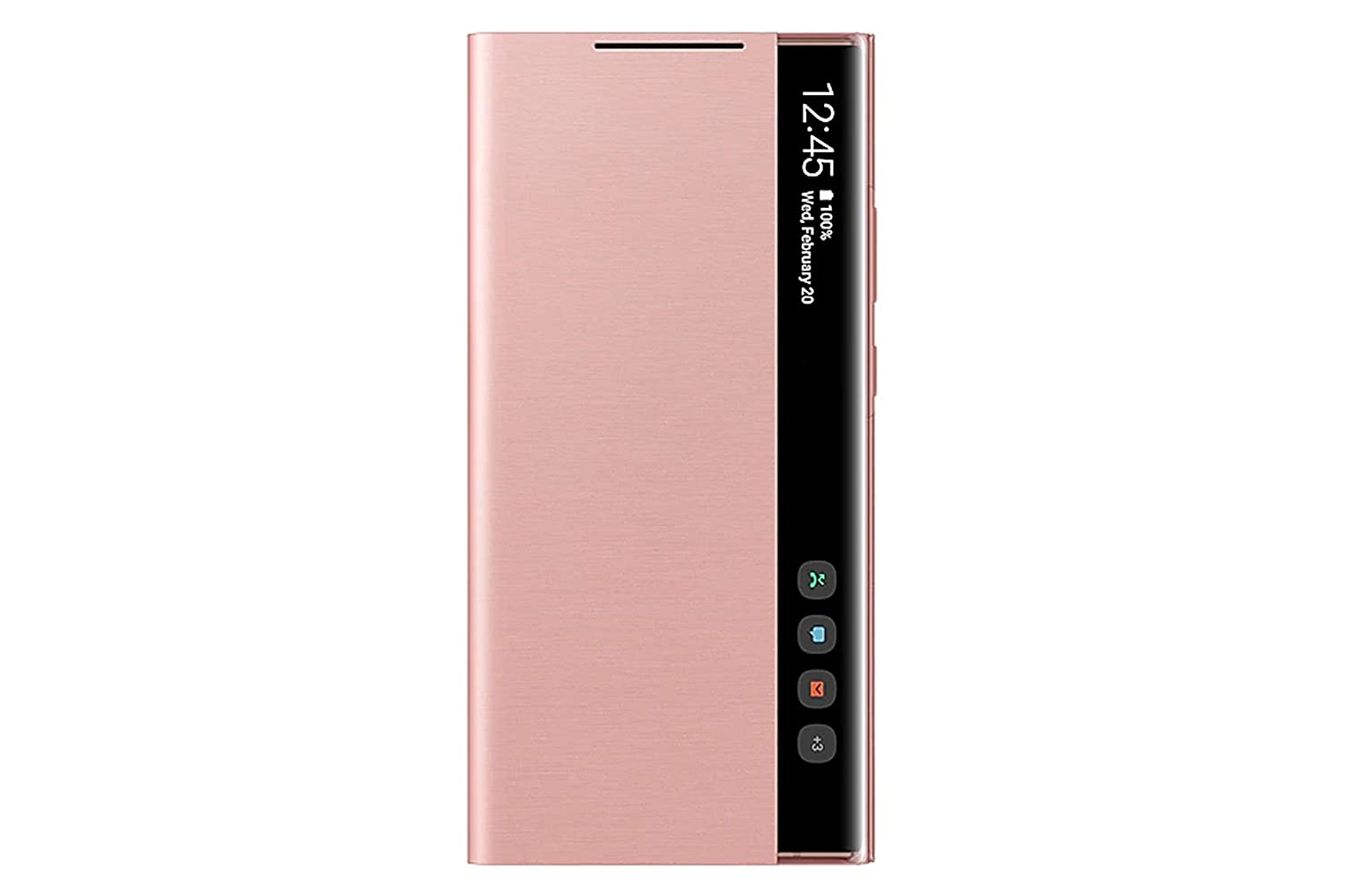 Samsung Official Smart Clear View Flip Cover for Galaxy Note20 Ultra & Ultra 5G - Image 6