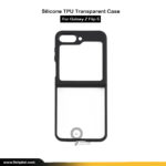 Doyers Silicone TPU Transparent Case For Samsung Galaxy Z Flip 5