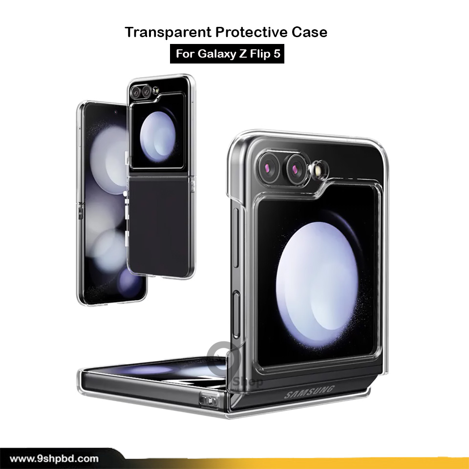 Ultra-thin Shockproof Clear Case for Samsung Galaxy Z Flip 5