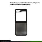Matte Translucent Slim Shockproof Silkly Case for Samsung Galaxy Z Flip5