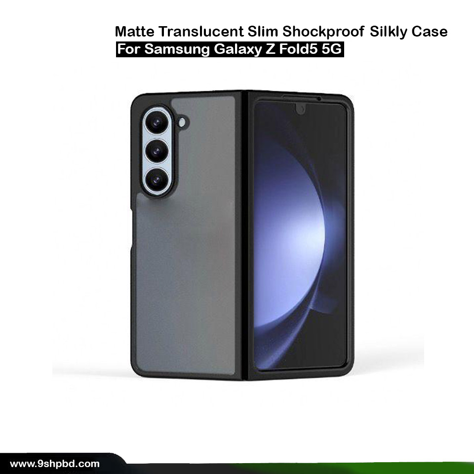 Matte Translucent Slim Shockproof Silkly Case for Samsung Galaxy Z Fold 5