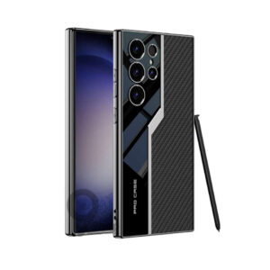 Original GKK Leather Electroplating Ultra thin Slim Case For Samsung Galaxy S24Ultra