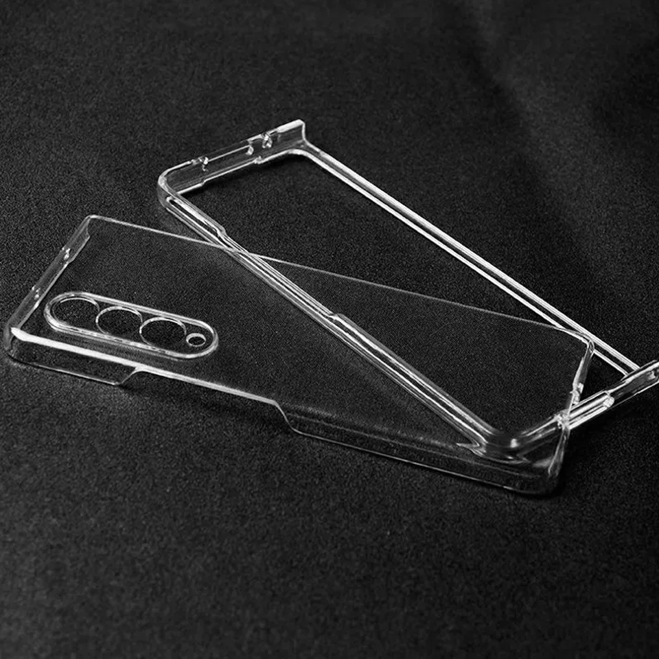Ultra-thin Camera Lens Protection Shockproof Clear Case for Samsung Galaxy Z Fold 3