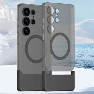 GKK Compatible with MagSafe Detachable PC Phone Back Cover For Samsung Galaxy S25 Ultra
