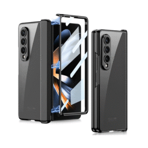 GKK Electroplating PC Camera Protection Magnetic Case For Samsung Galaxy Z Fold 4