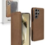 HDD Magnetic Leather Flip Card Holder Case for Samsung Galaxy S25 Ultra S23 Ultra S24 Ultra