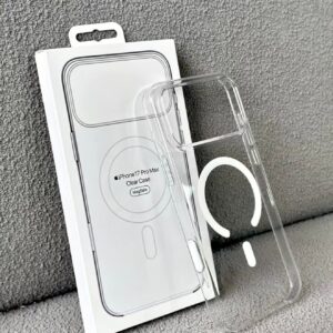 IC Animation Supported Clear Magesafe Transparent Case (Anti yellow ) iPhone 17 | 17 Pro | 17 Pro Max Case