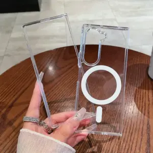 Slim Transparent MagSafe Ring Lightweight & Protective Case for Samsung Galaxy Z Fold 7