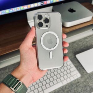 IC Animation Supported Clear Magesafe Transparent Case (Anti yellow )