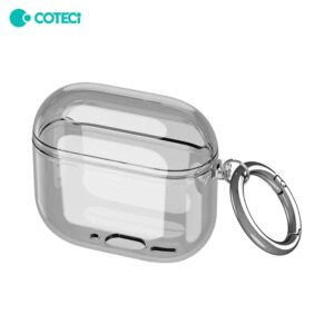 COTECi Soft Shell Scratch Resistant Crystal Case for AirPods 4