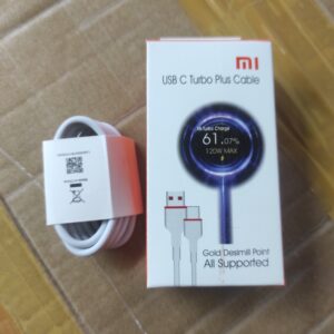 Mi USB C Turbo Plus Cable 120w Supported