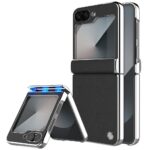 Nillkin Slim Leather Case for Samsung Galaxy Z Flip 6/7 with Magnetic Hinge Cover Protection