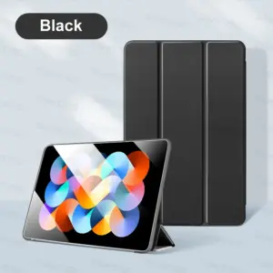 Smart TPU 2 Fold Auto Wake/Sleep Leather Case With Pencil Holder For xiaomi redmi Pad