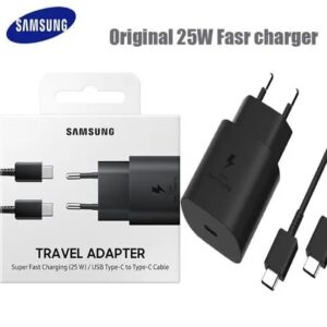Samsung 25W PD Charger with Type-C to Type-C Cable 3A