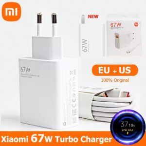 Original Xiaomi 67W Charger Turbo Fast Charge 6A Type C Cable For Mi 
