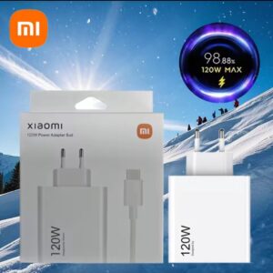 Original Xiaomi 120W Charger Turbo Fast Charge 6A Type C Cable For Mi 
