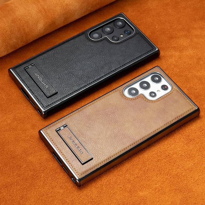 Jinduka Leather Stand Case Samsung Galaxy S26 Ultra ,S25 Ultra S24 Ultra S23 Ultra S22 Ultra - Image 4