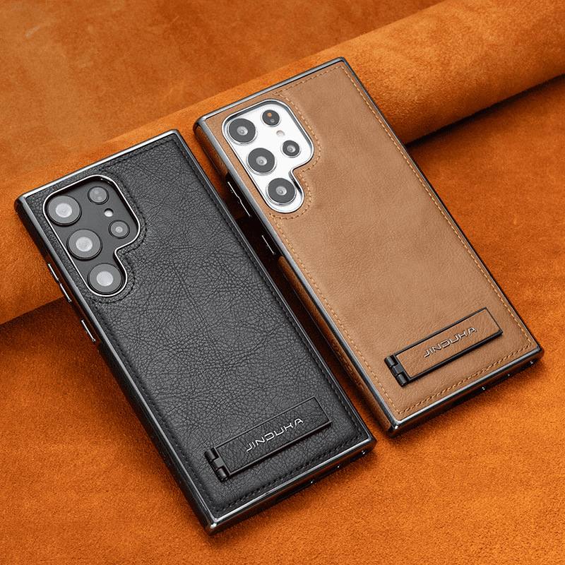 Jinduka Leather Stand Case Samsung Galaxy S26 Ultra ,S25 Ultra S24 Ultra S23 Ultra S22 Ultra - Image 2