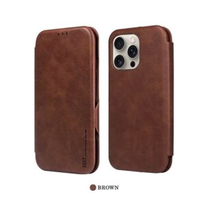 HDD Magnetic Leather Flip Card Holder Case for iPhone Samsung