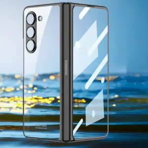 GKK Electroplated Clear Cover PC Folding Phone Case For Samsung Galaxy Z Fold7