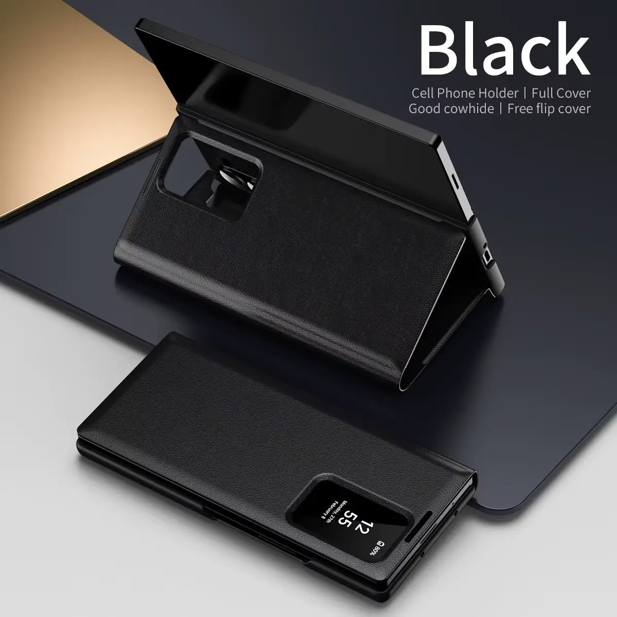 Smart View Wallet Flip Case Galaxy Z Fold 5,6,7 - Image 2