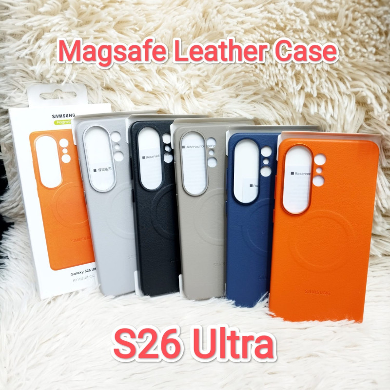 Kindsuit Leather Magsafe case For Samsung Galaxy S26 Ultra Series