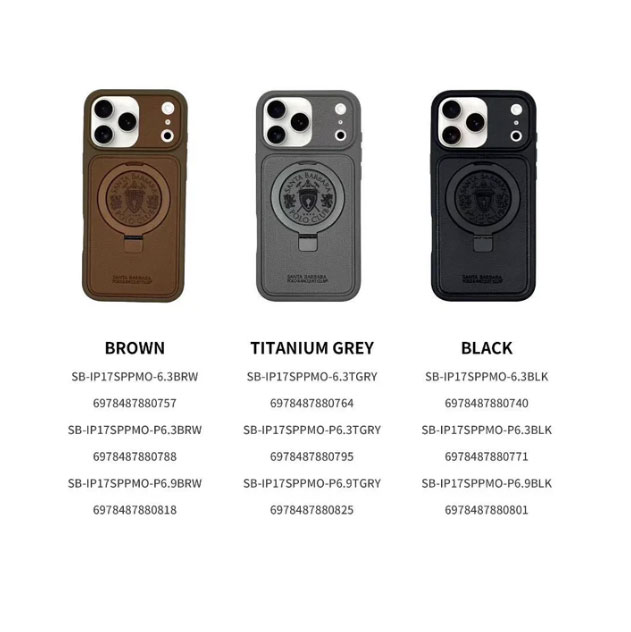 Santa Barbara Primo Series Leather Case for iPhone 17 Pro Max - Image 6