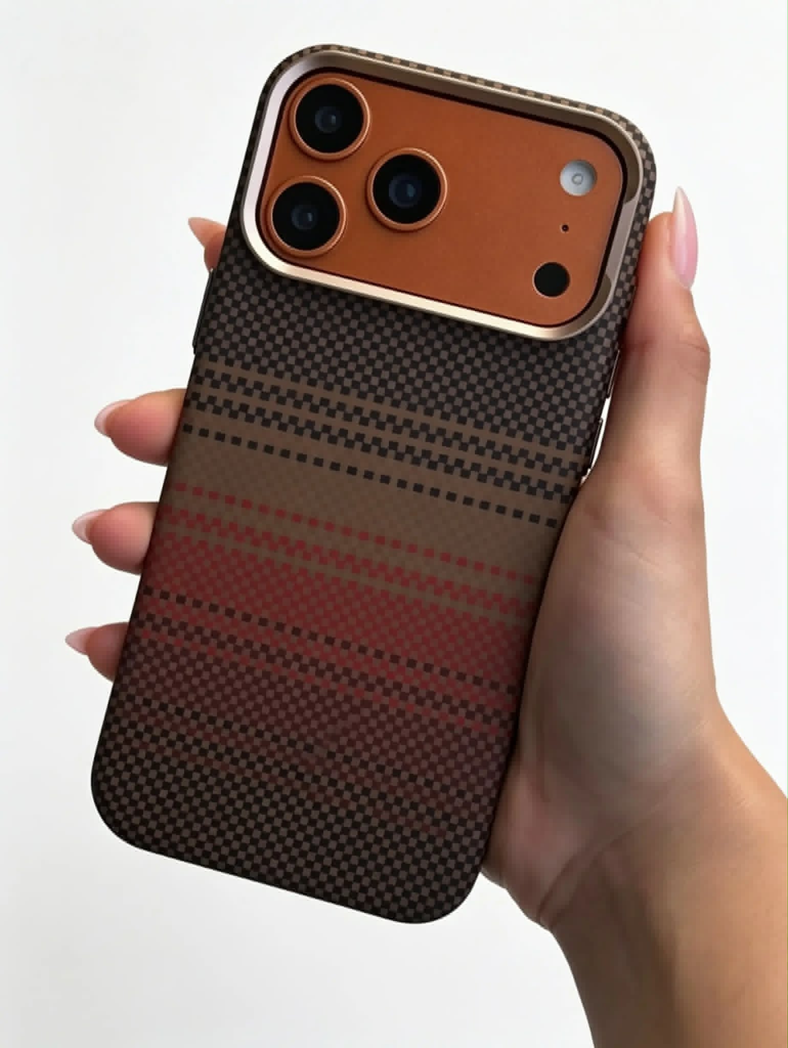 Luxury Carbon fiber Wireless Charging Magsafe case for iPhone 17 | 17 Pro | 17 Pro Max - Image 3