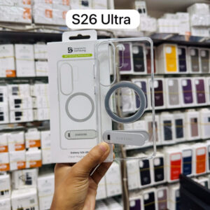 Clear Magnet anti-yellow Case with Stand for Samsung S25 Ultra | S26 Ultra