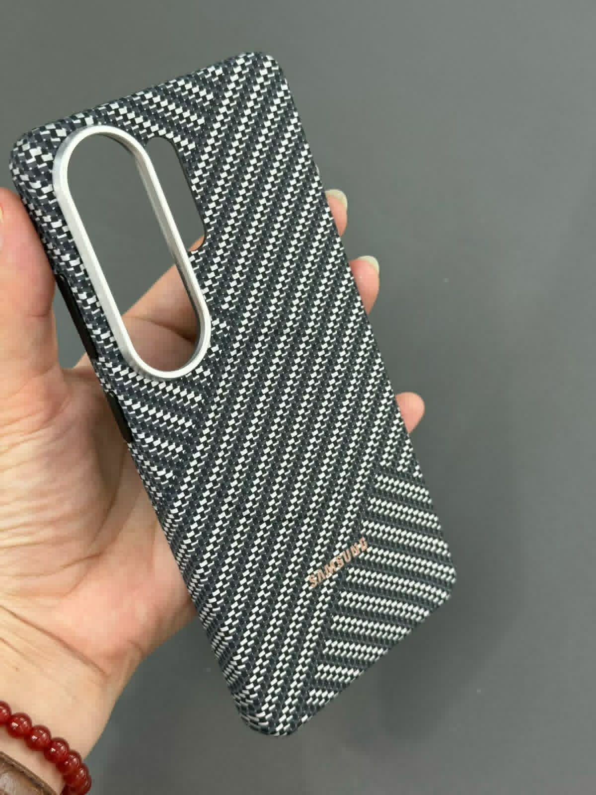 Galaxy S26 Ultra Carbon Magnet Case | Thin Carbon-Synthetic Fiber Cover & Magsafe Compatible - Image 5