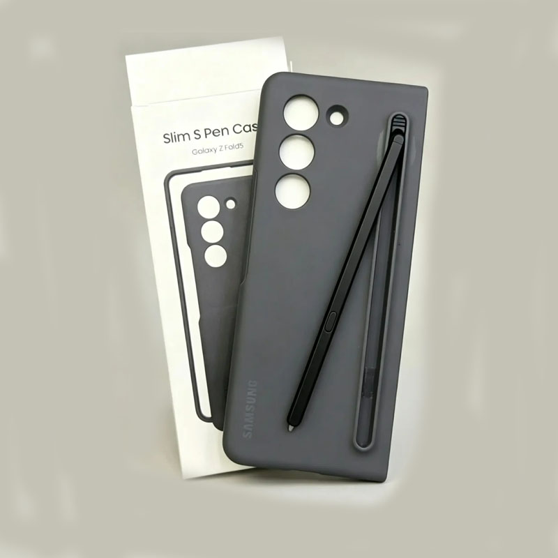 Slim S Pen Case For Samsung Galaxy Z Fold 5 - Grey